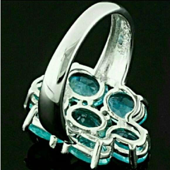 💃PARAIBA APATITE RING - Picture 4 of 8